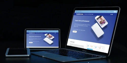 frontlinecoder website in different device
